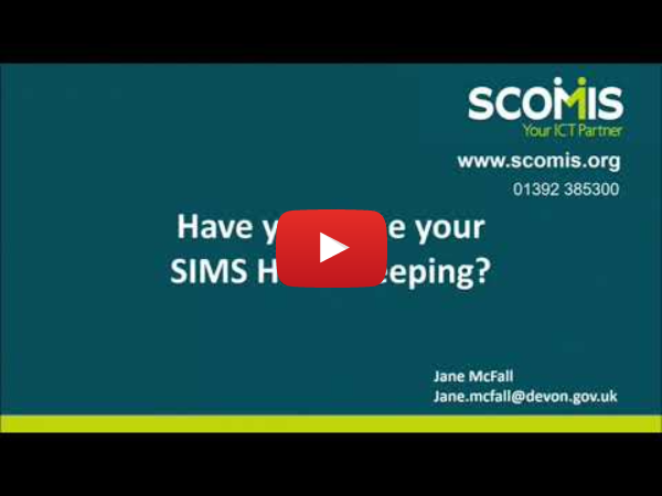 Scomis 30-Minute Masterclass: Have You Done Your Sims Housekeeping?